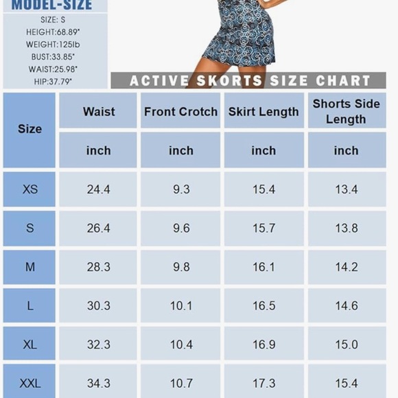 Patterned Skort - Picture 4 of 8